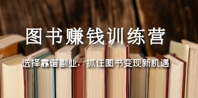（13期）图书赚钱训练营：选择靠谱副业，抓住图书变现新机遇-北少网创